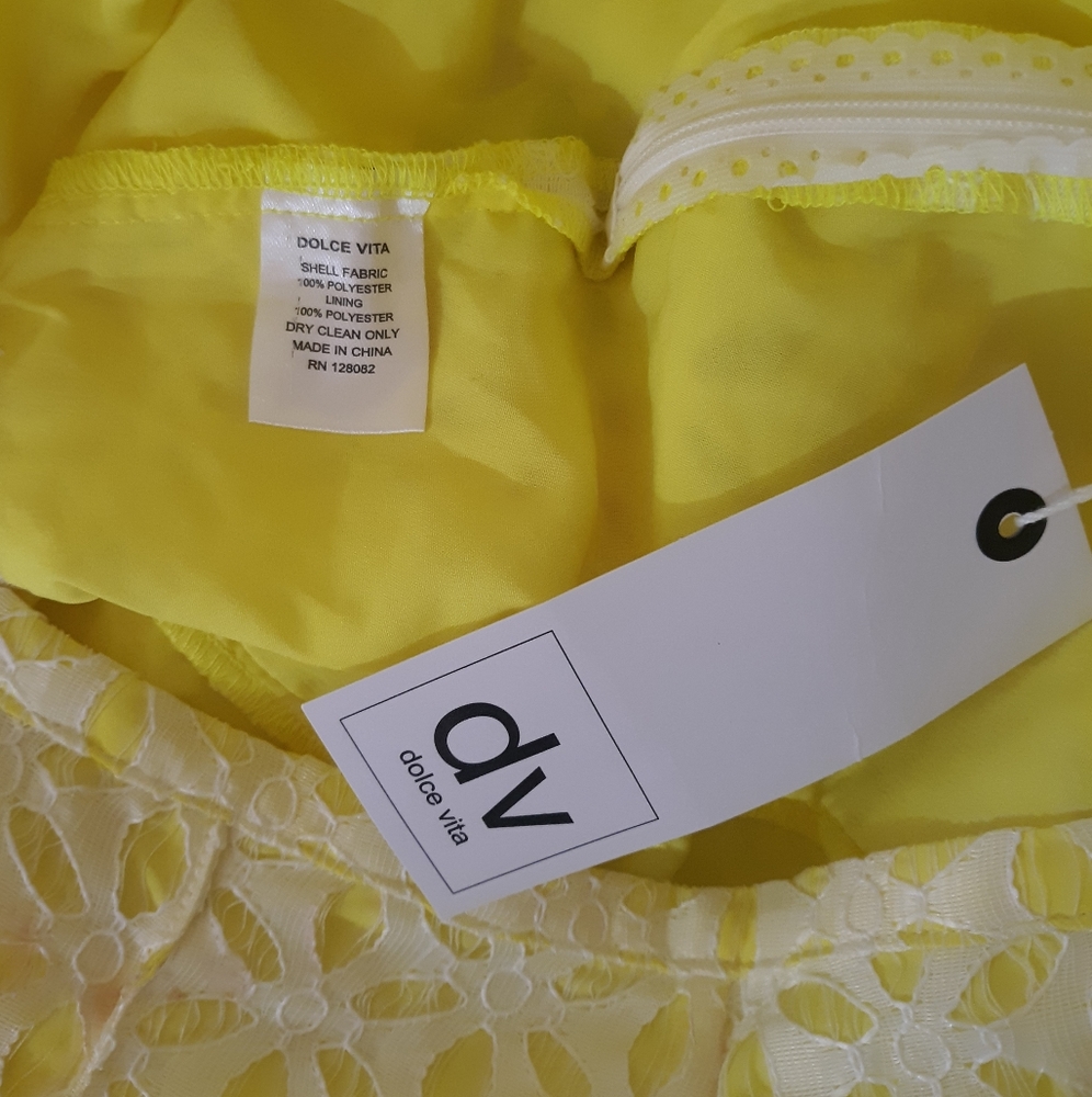 UO Dolce vita lace scalloped shorts NWT medium *H - Picture 7 of 8